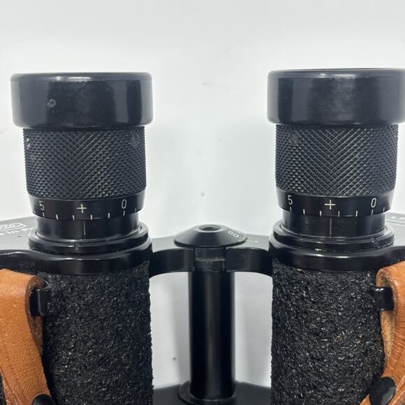 PZO Binoculars LP6x30 Vintage Poland Rare Army Militaria Cold War Leather Case - Picture 8 of 14